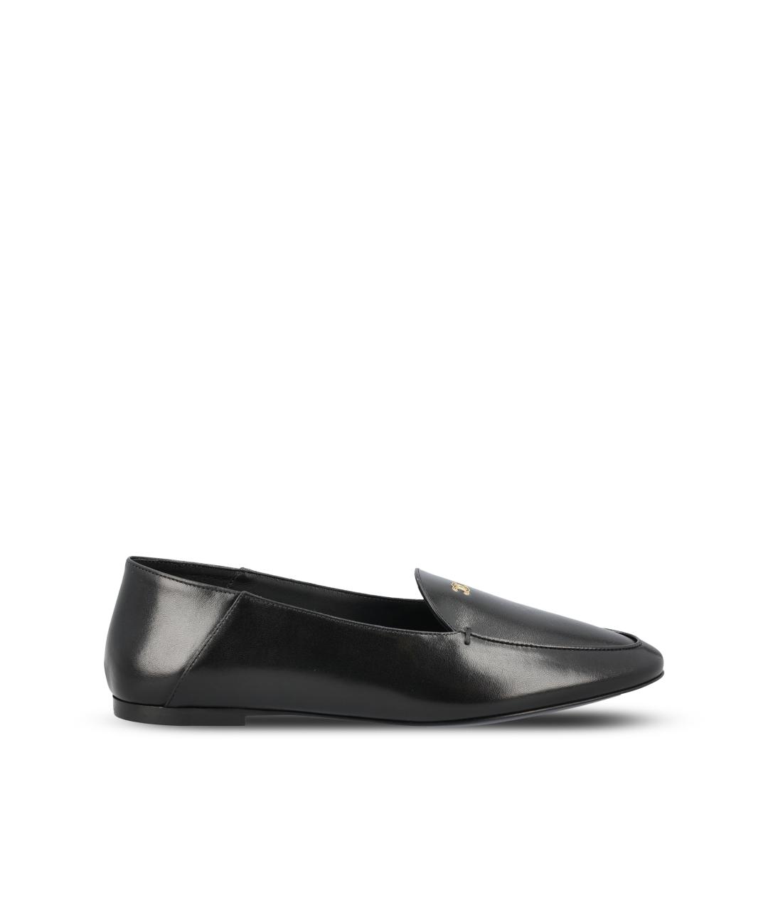 CELINE Черные кожаные лоферы, фото 5