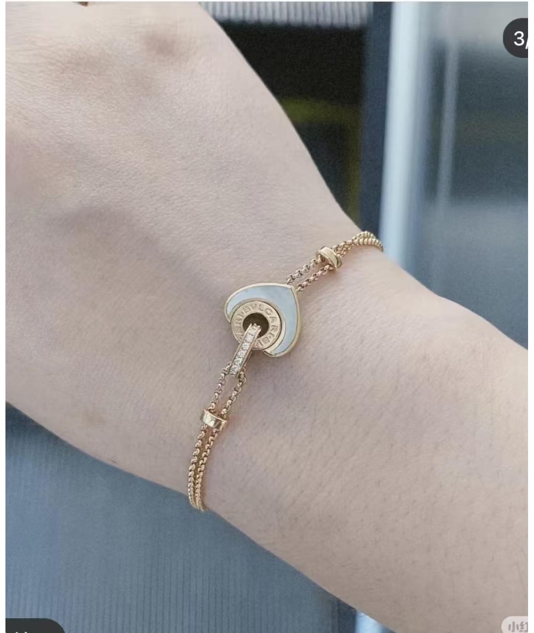 BVLGARI Золотой браслет из розового золота, фото 4