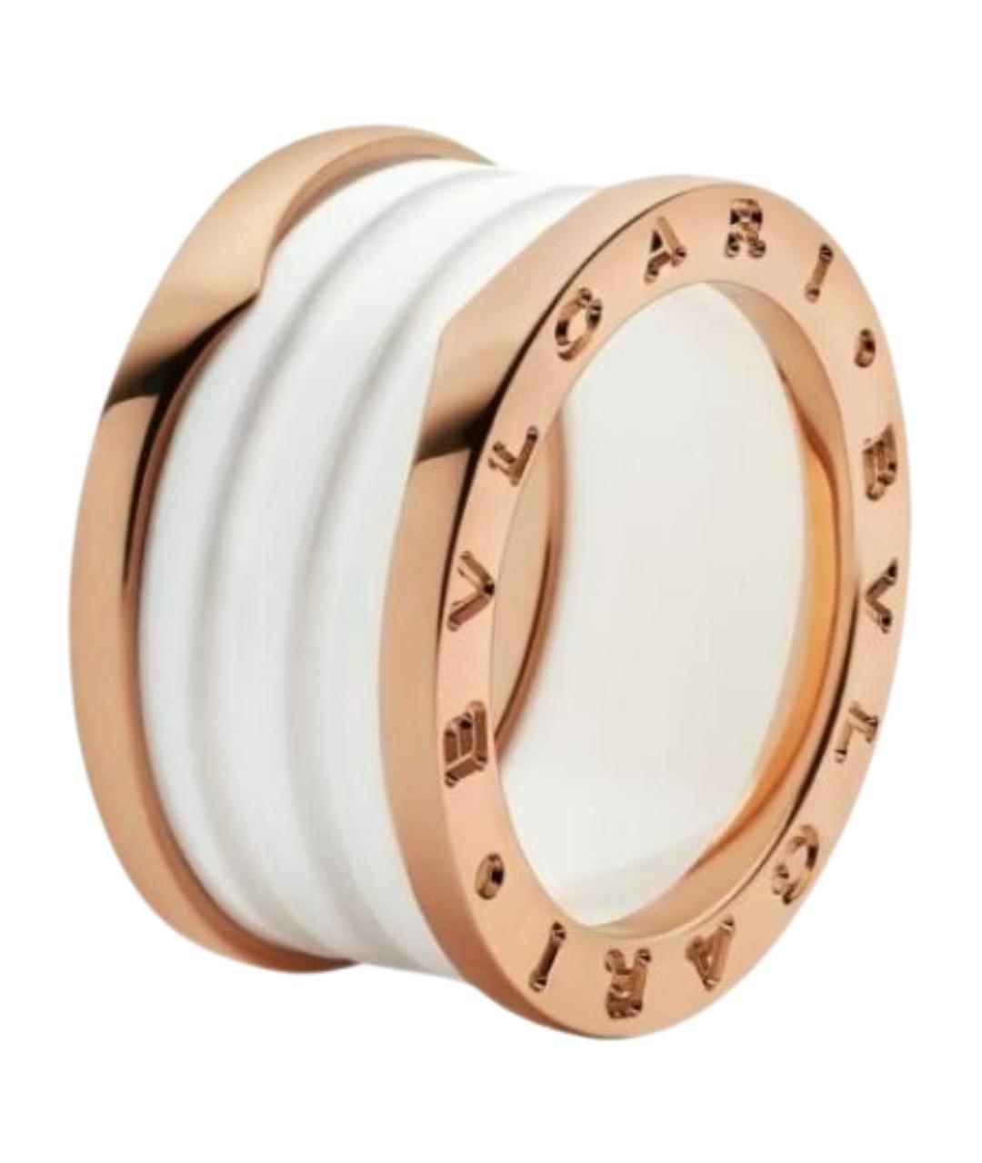 BVLGARI Белое кольцо, фото 1
