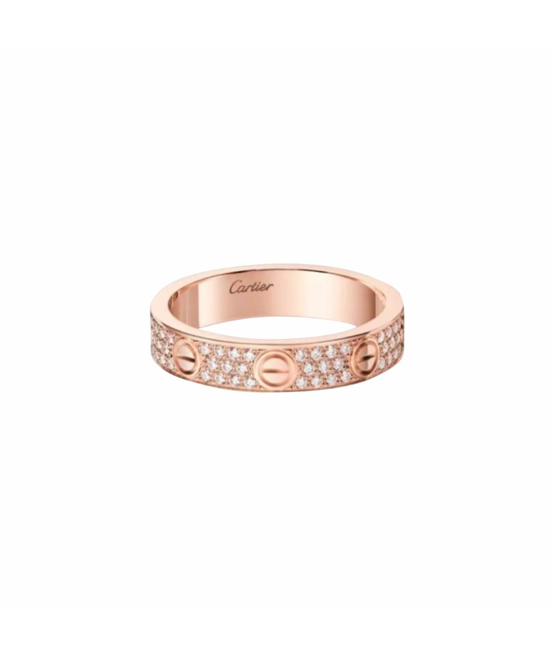 CARTIER Золотое кольцо из розового золота, фото 1