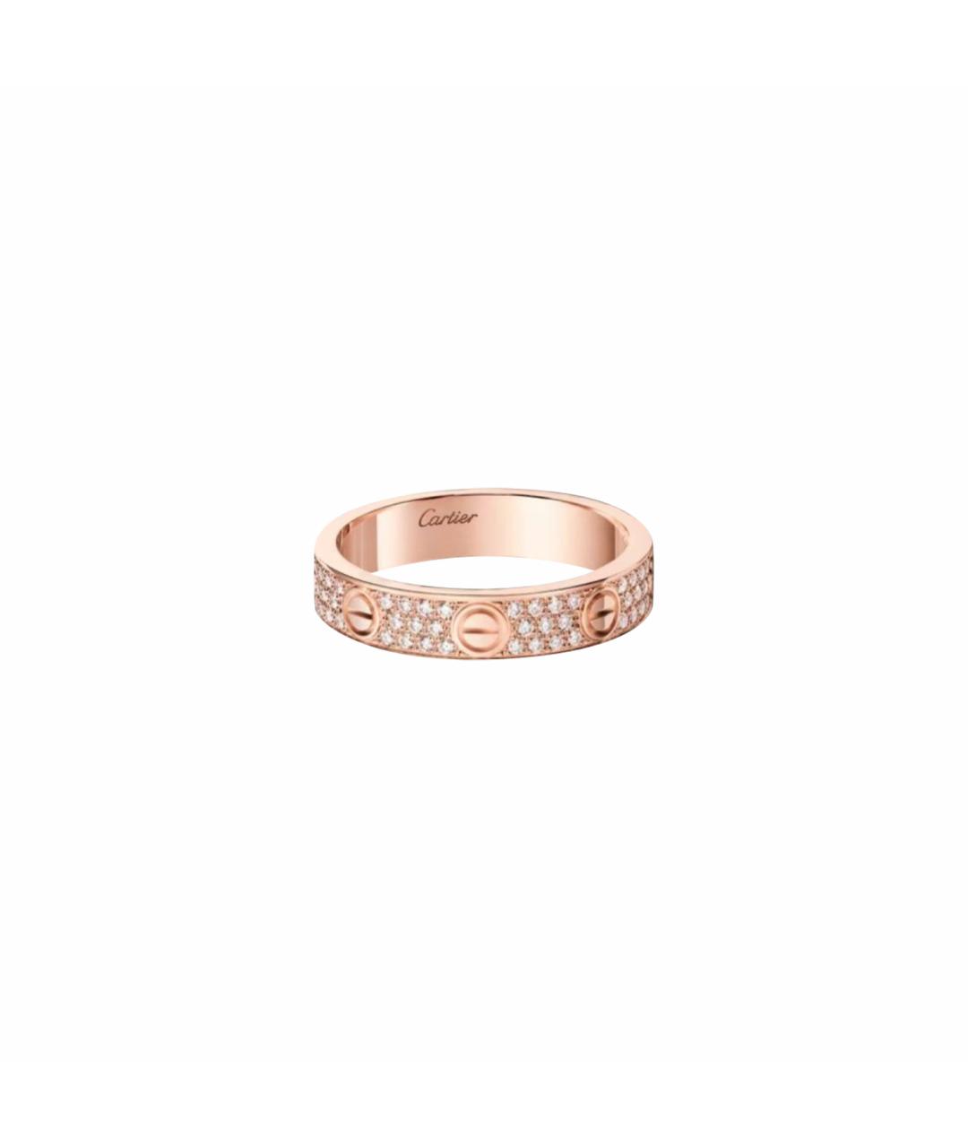 CARTIER Золотое кольцо из розового золота, фото 5