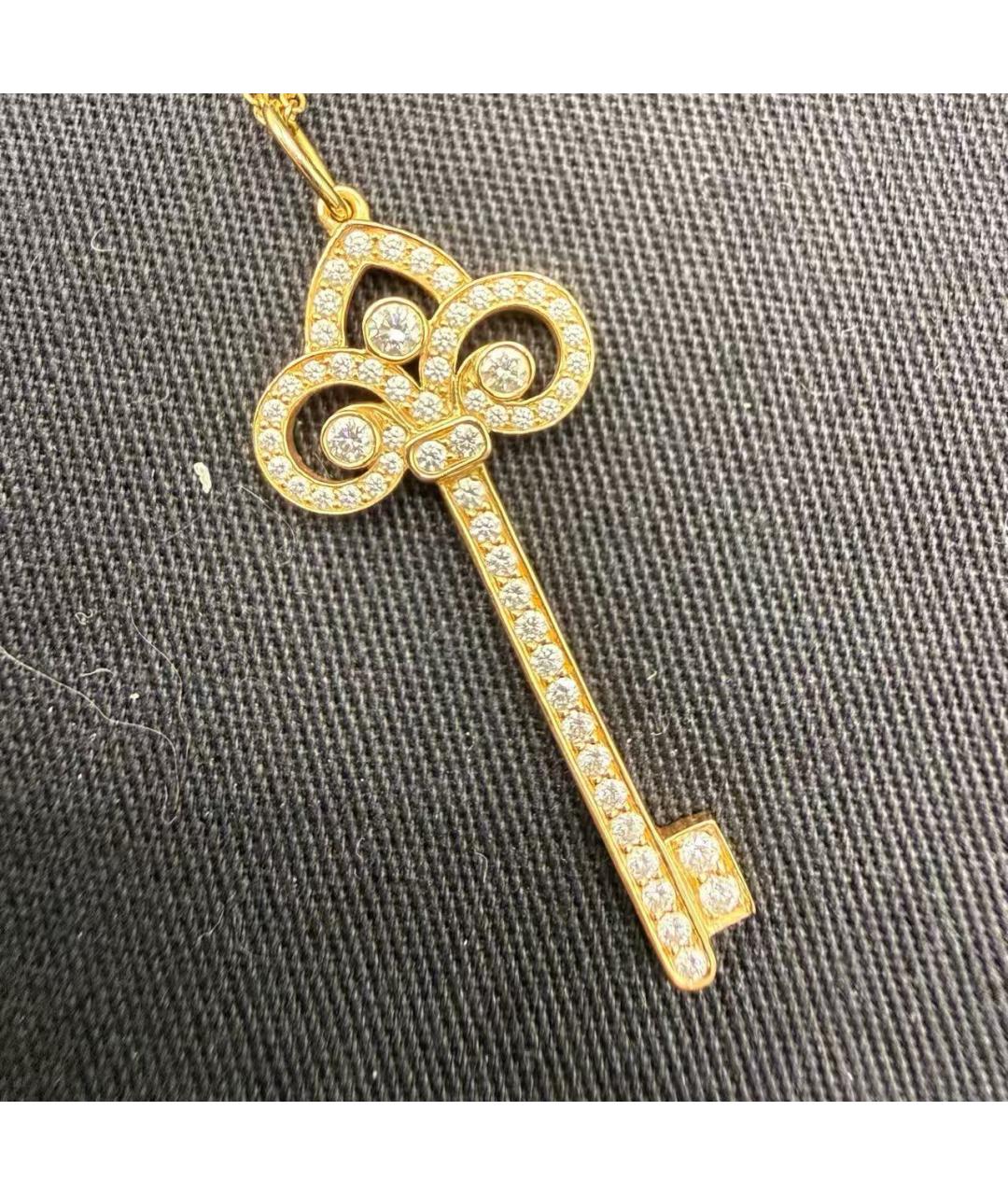 TIFFANY&CO Золотое колье из желтого золота, фото 2