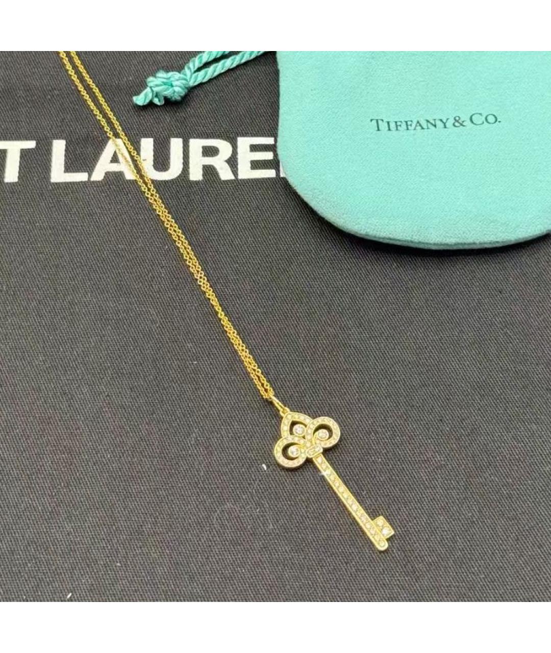 TIFFANY&CO Золотое колье из желтого золота, фото 5
