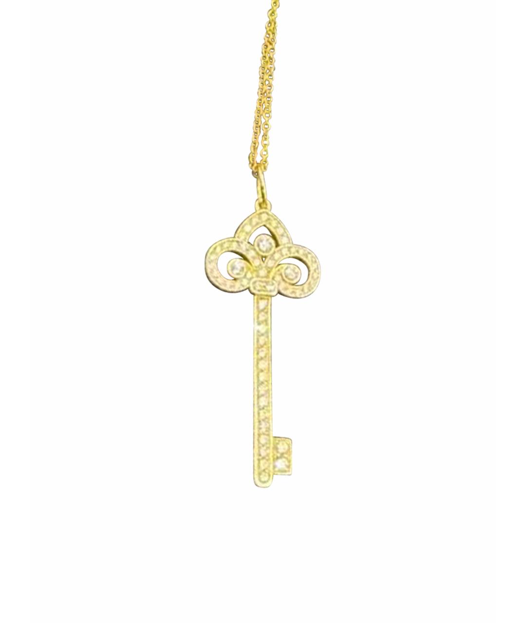 TIFFANY&CO Золотое колье из желтого золота, фото 1