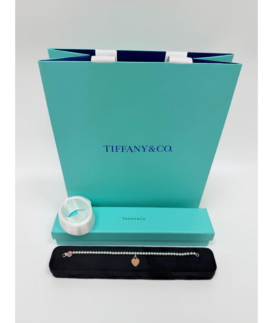 TIFFANY&CO Золотой серебряный браслет, фото 3