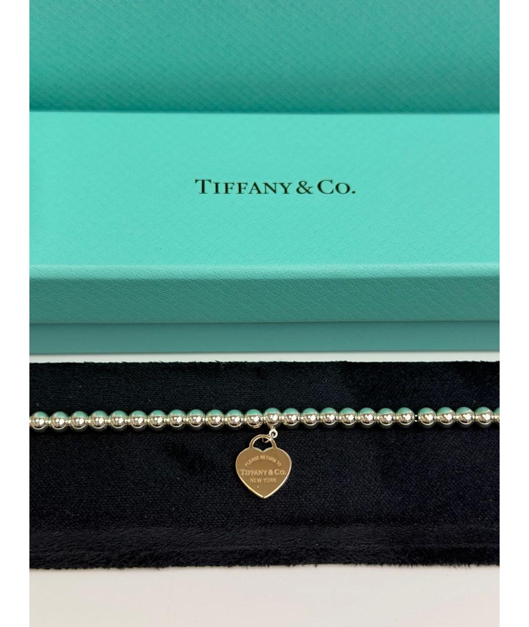 TIFFANY&CO Золотой серебряный браслет, фото 4