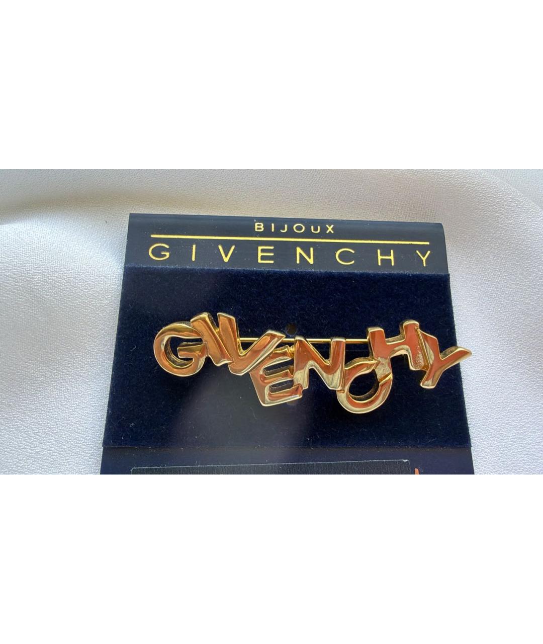 GIVENCHY Золотая позолоченная булавка / брошь, фото 5