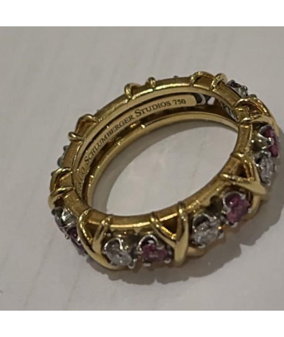 TIFFANY&CO Золотое кольцо из желтого золота, фото 4