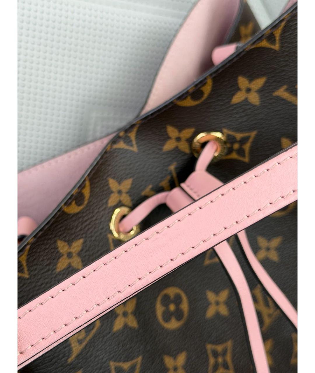 LOUIS VUITTON Коричневая сумка через плечо из канвы, фото 7