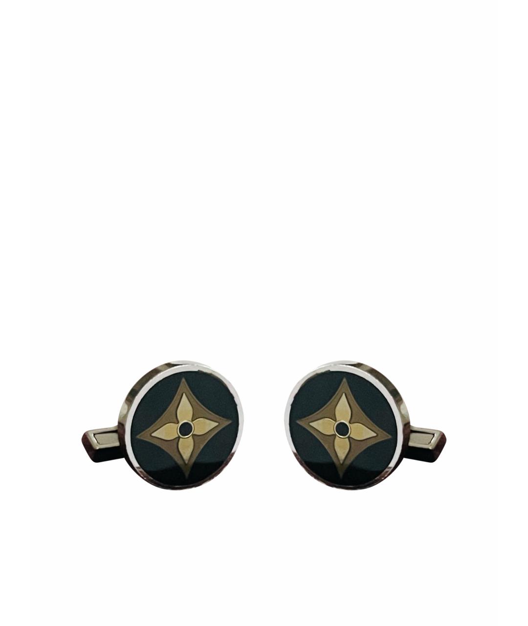 LOUIS VUITTON Серебряные серебряные запонки, фото 1