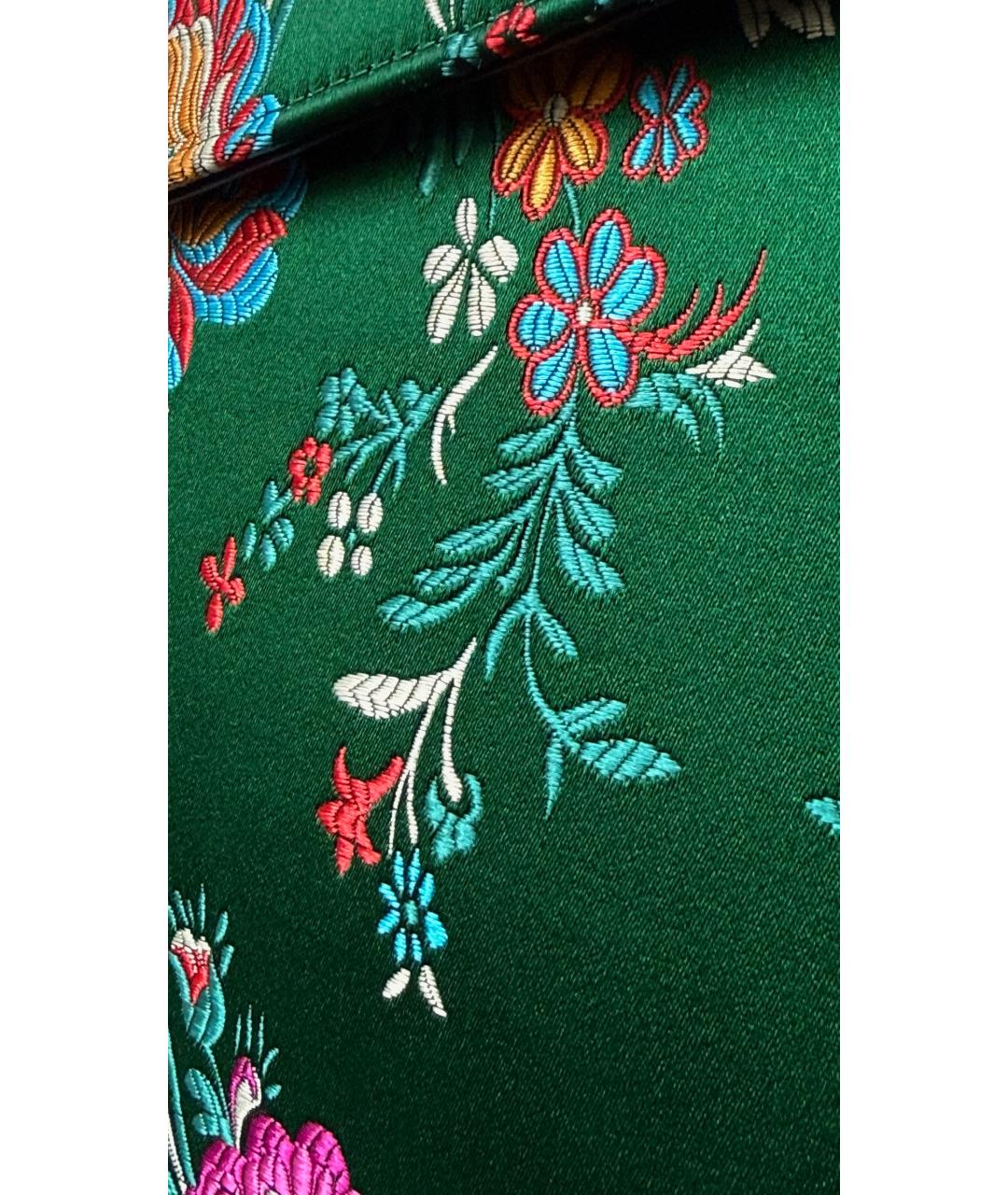 GUCCI Зеленая сумка тоут, фото 4