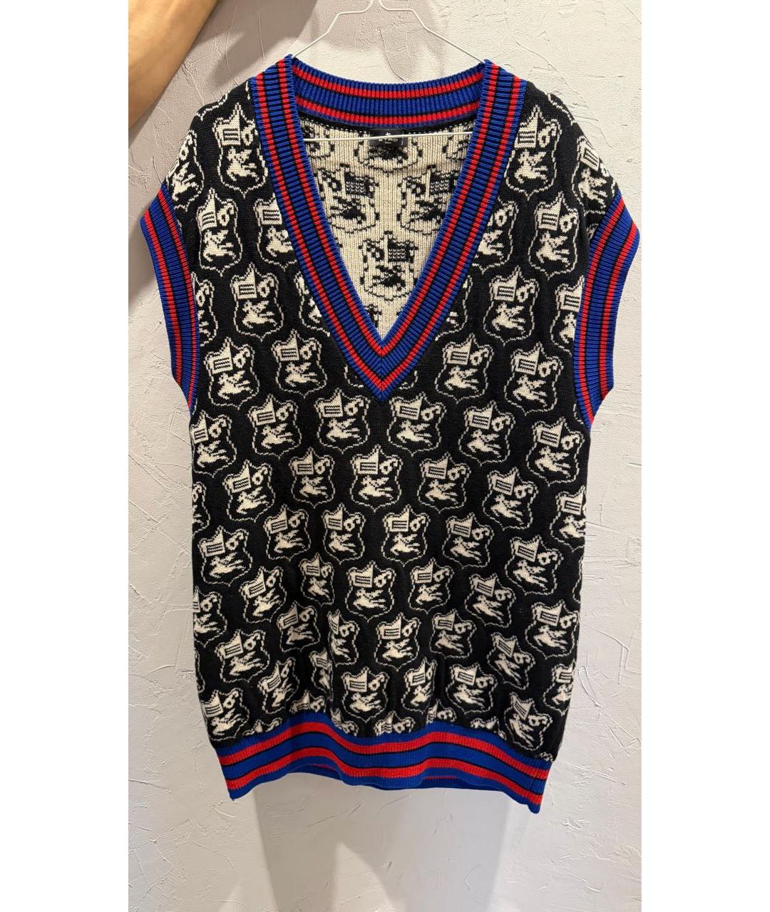 ETRO Мульти шерстяная жилетка, фото 2