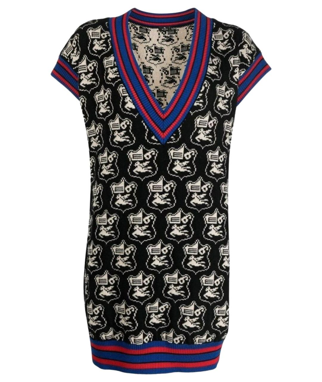 ETRO Мульти шерстяная жилетка, фото 1
