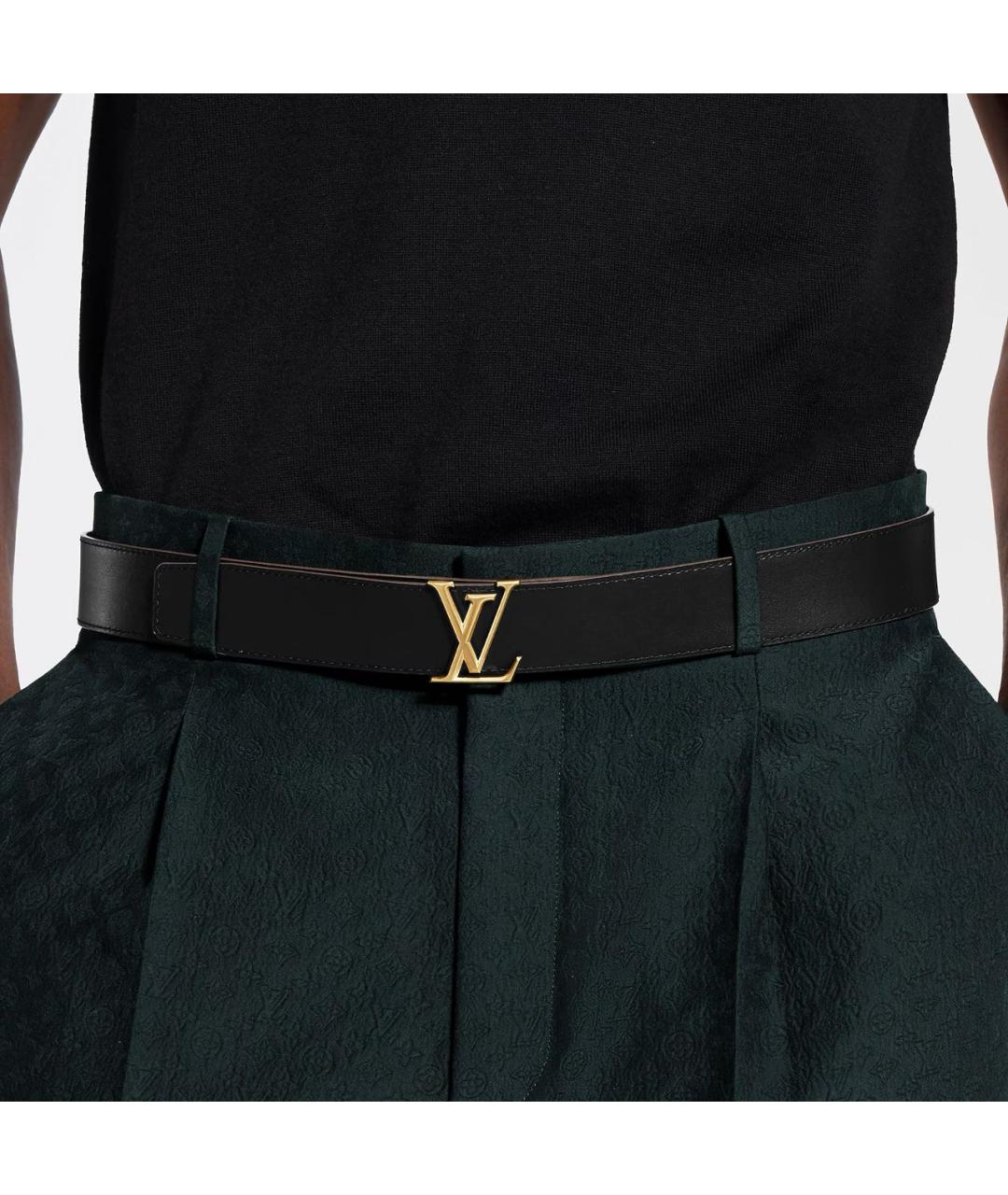 LOUIS VUITTON Кожаный ремень, фото 3