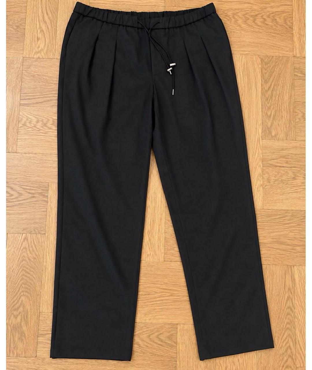 EMPORIO ARMANI Шерстяные повседневные брюки, фото 6