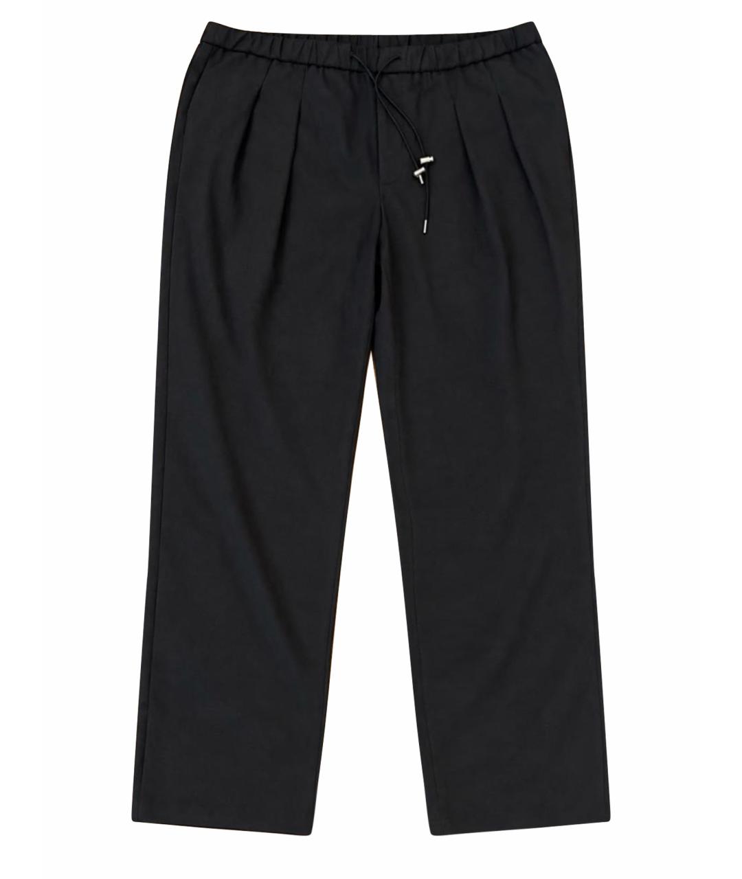 EMPORIO ARMANI Шерстяные повседневные брюки, фото 1