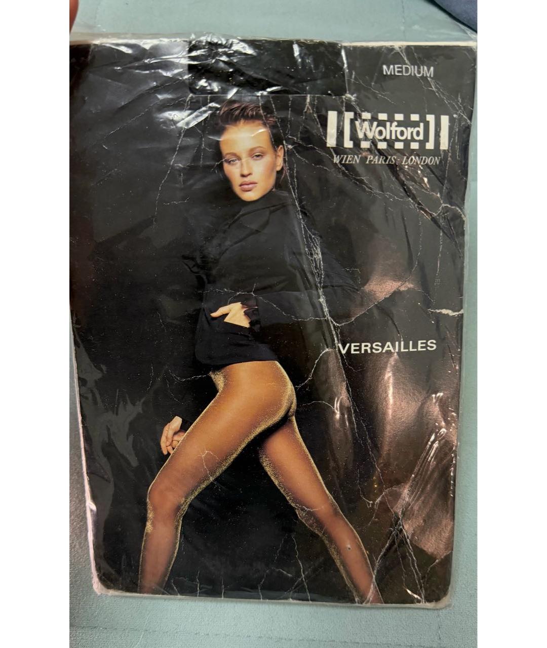WOLFORD Золотые носки, чулки и колготы, фото 3