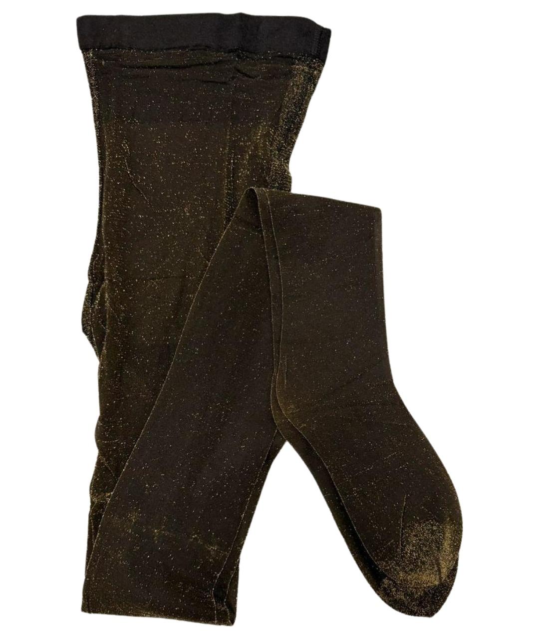 WOLFORD Золотые носки, чулки и колготы, фото 1