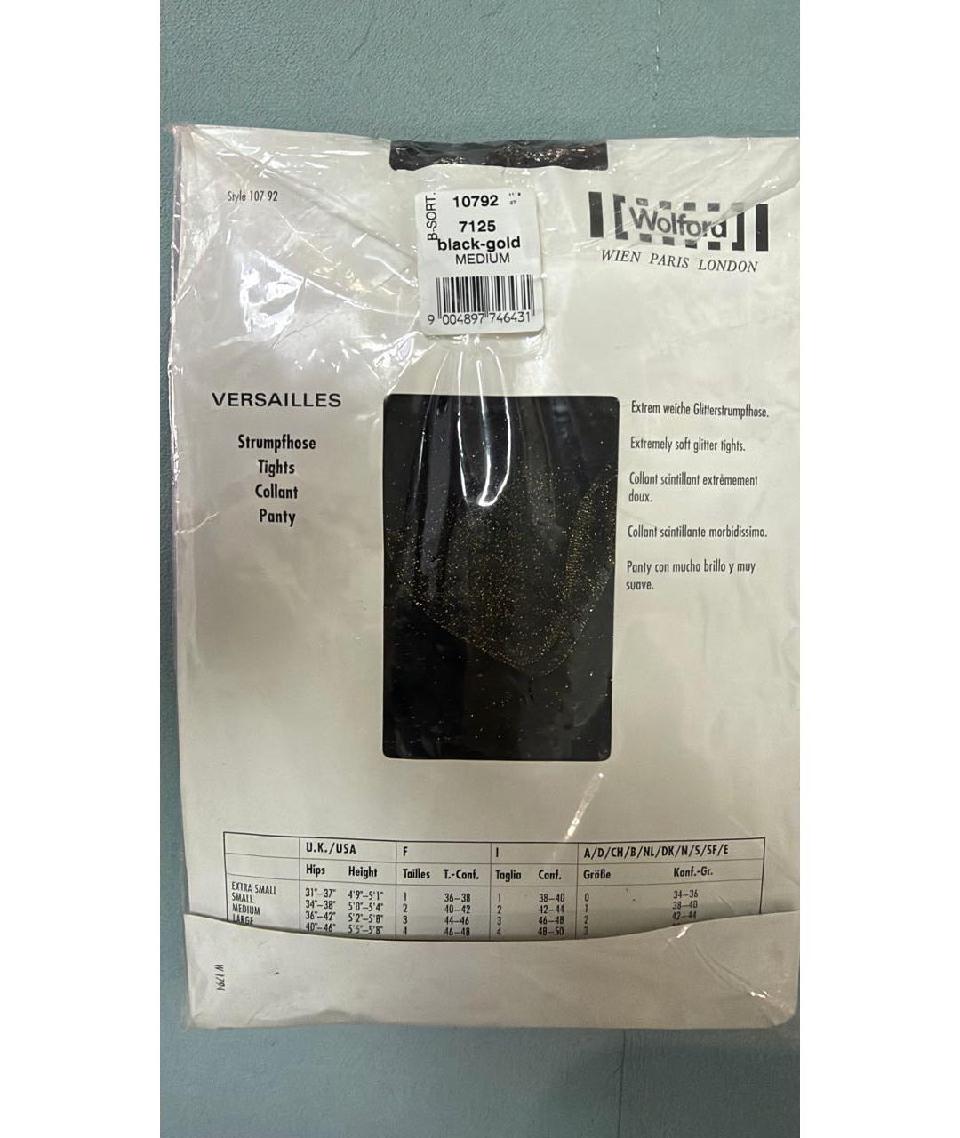 WOLFORD Золотые носки, чулки и колготы, фото 4