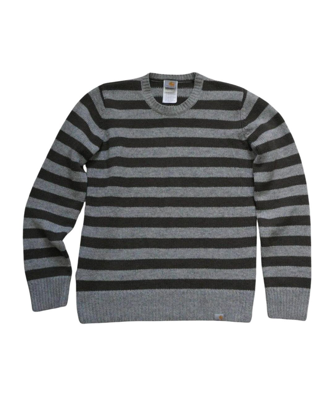 CARHARTT WIP Серый шерстяной джемпер / свитер, фото 1