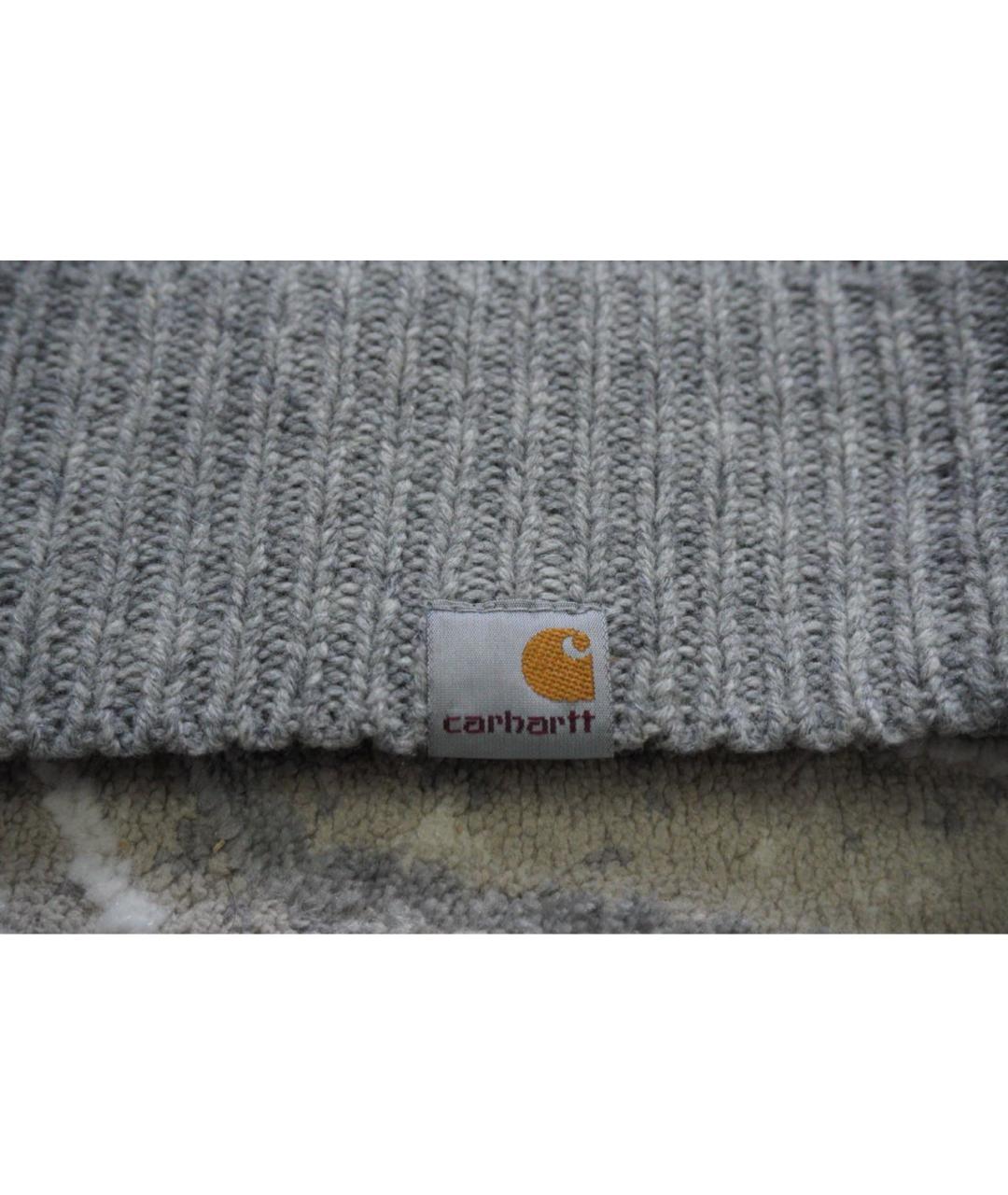 CARHARTT WIP Серый шерстяной джемпер / свитер, фото 4