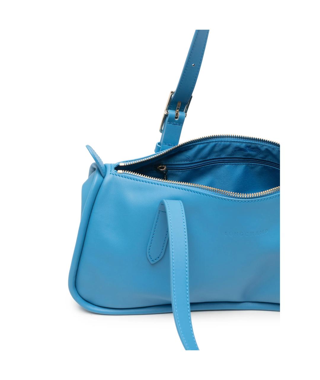 LONGCHAMP Синяя сумка тоут, фото 4