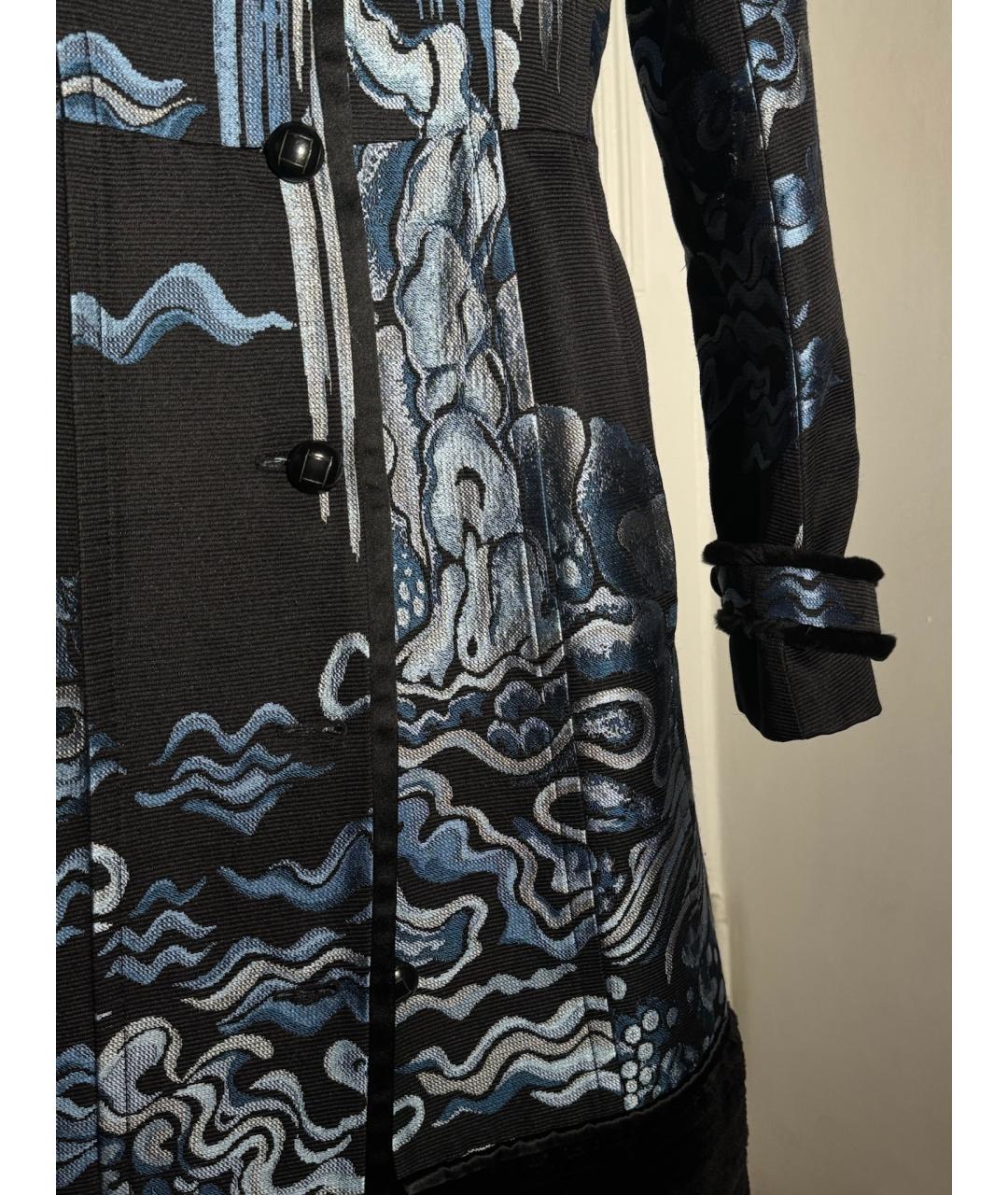 SAINT LAURENT Голубое пальто, фото 6