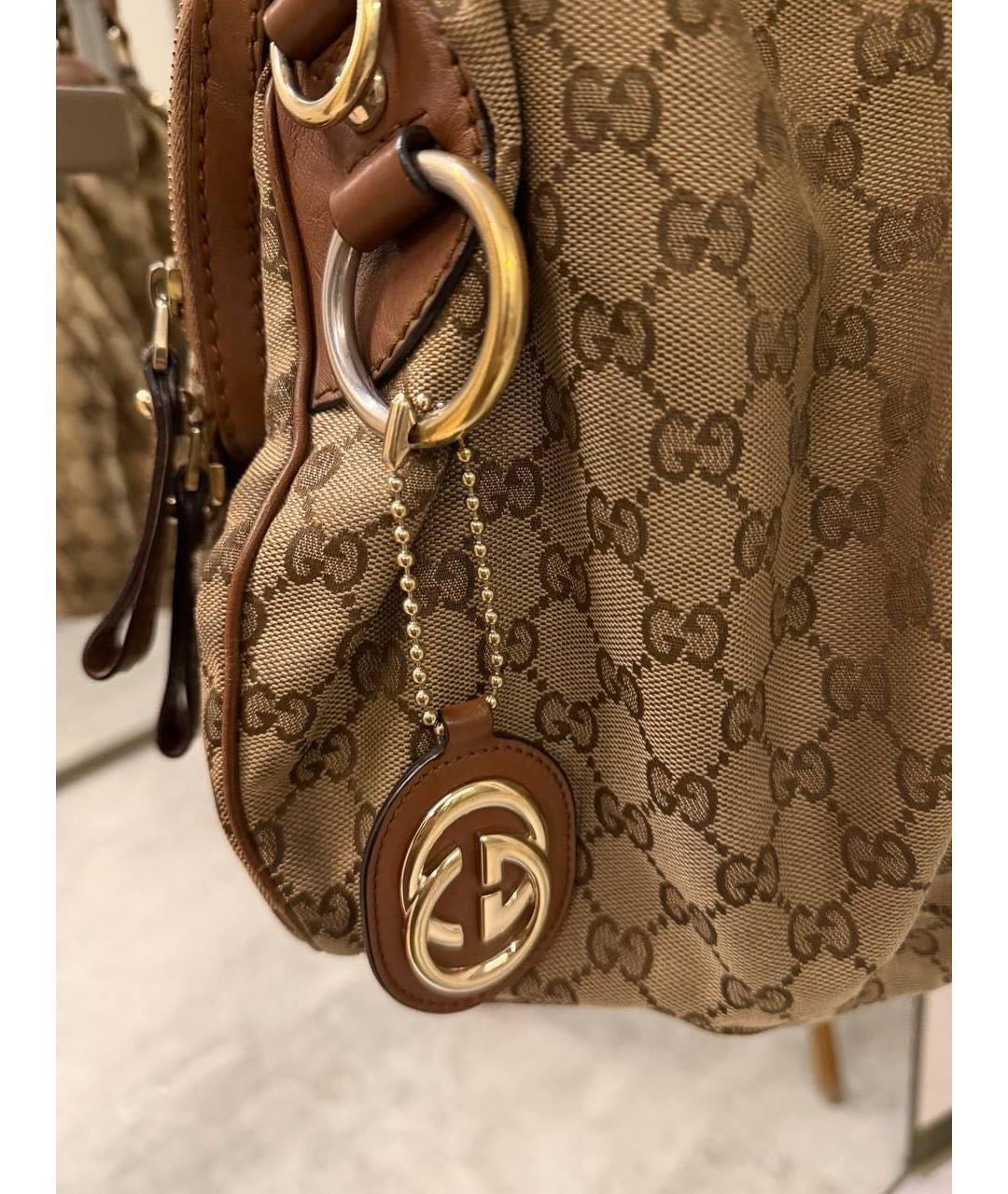 GUCCI Сумка с короткими ручками из лакированной кожи, фото 5