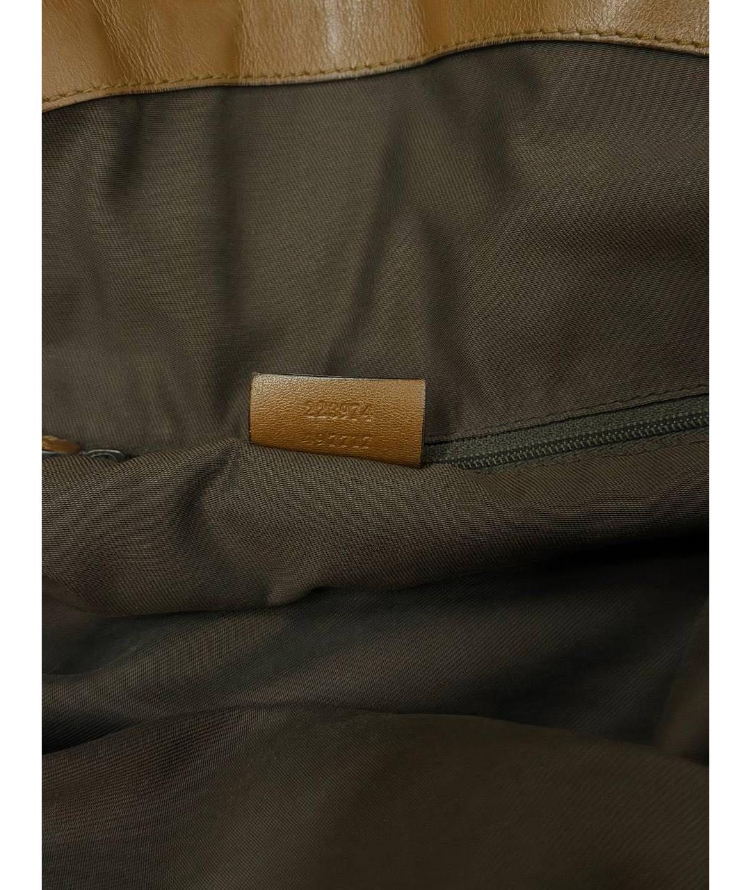 GUCCI Сумка с короткими ручками из лакированной кожи, фото 7
