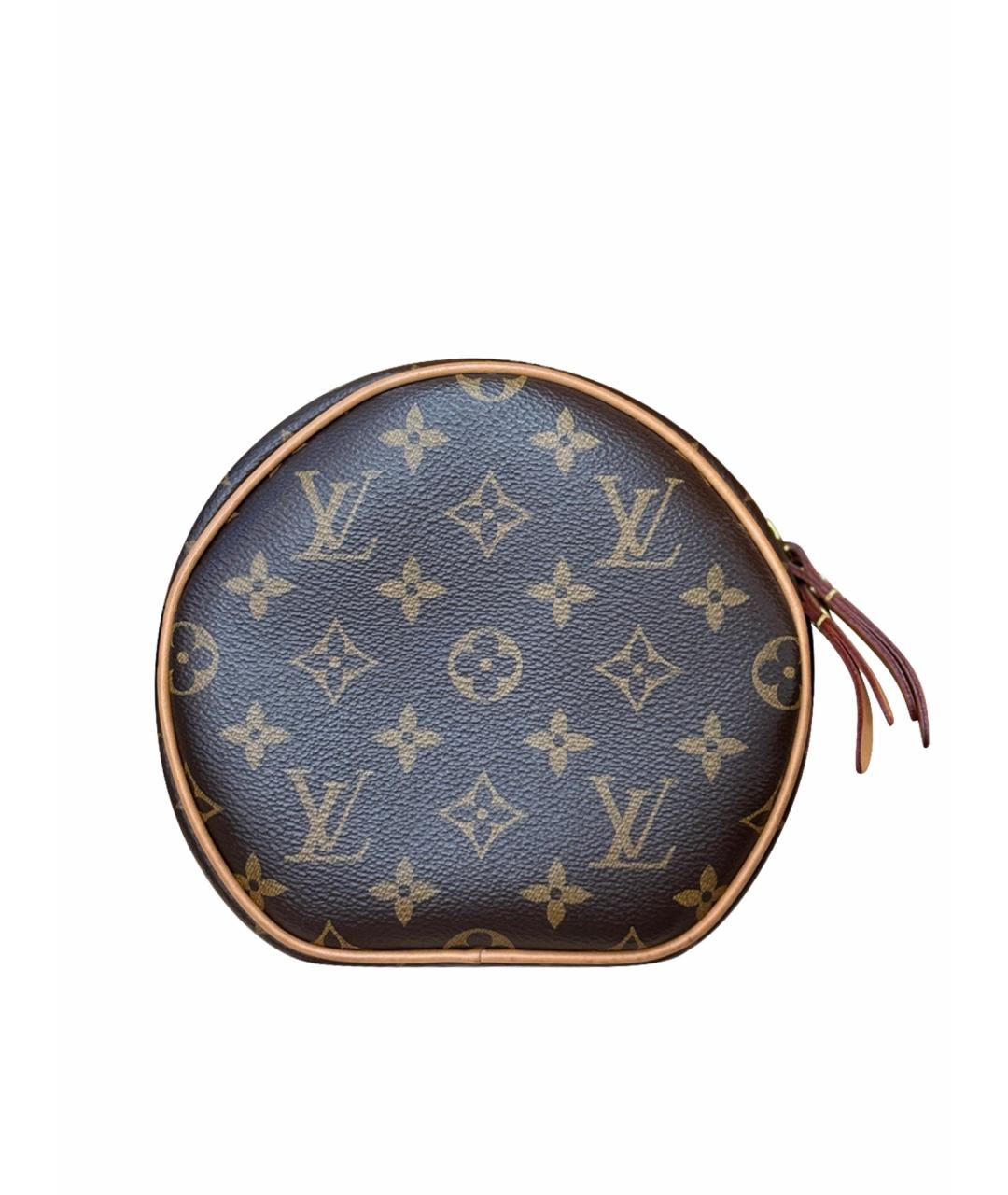 LOUIS VUITTON Коричневая сумка через плечо из канвы, фото 1