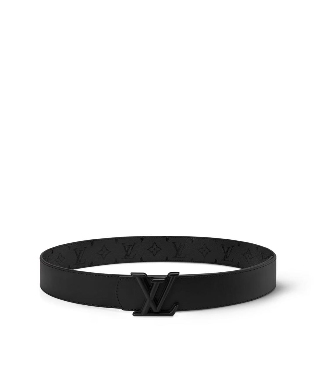LOUIS VUITTON Черный ремень, фото 3