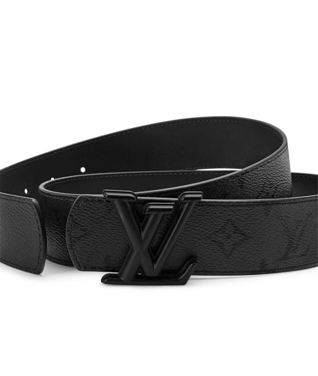 LOUIS VUITTON Черный ремень, фото 2