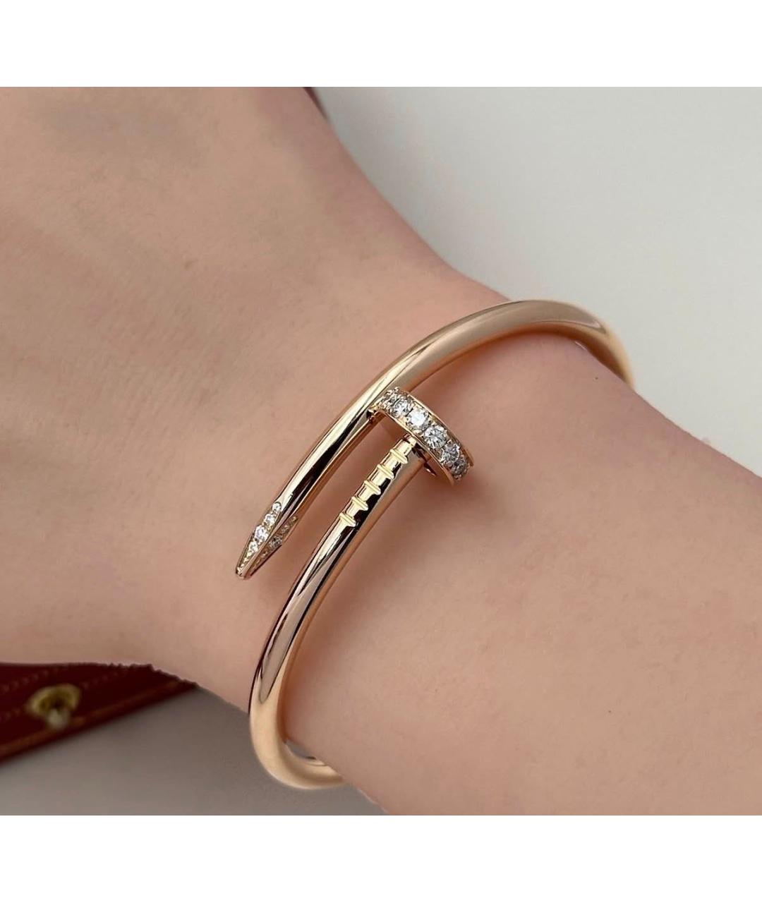 CARTIER Розовый браслет из розового золота, фото 3