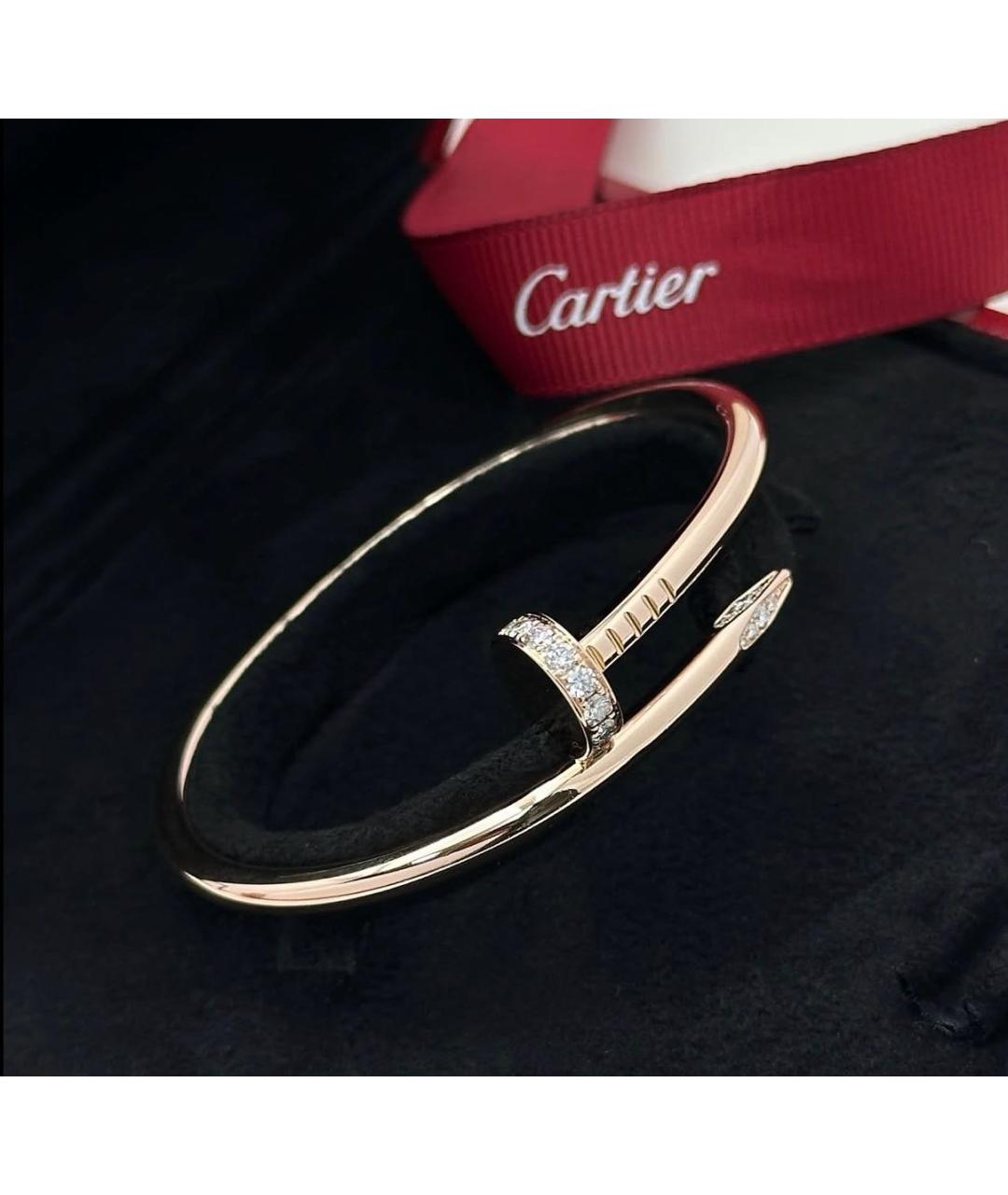 CARTIER Розовый браслет из розового золота, фото 2