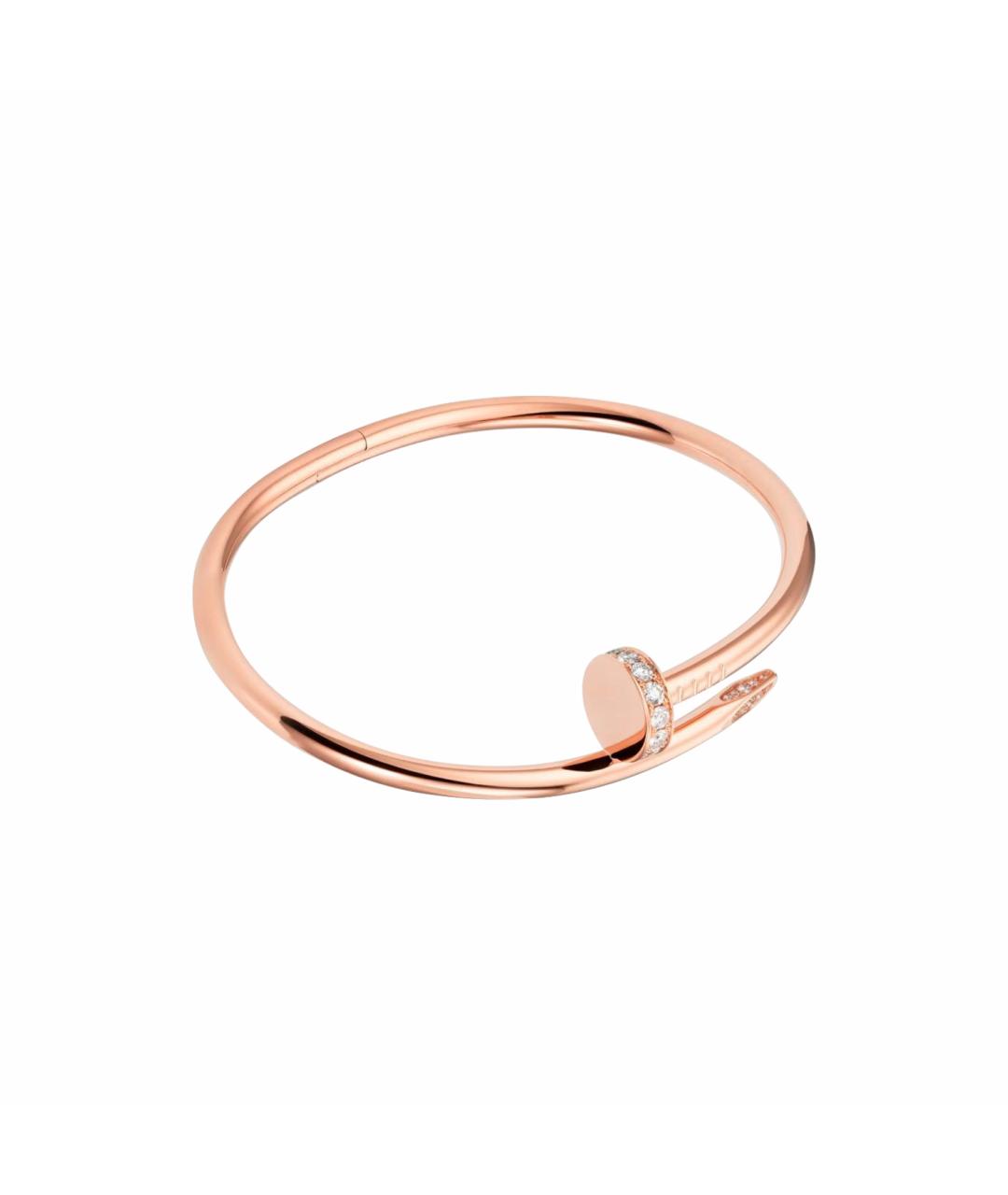 CARTIER Розовый браслет из розового золота, фото 1