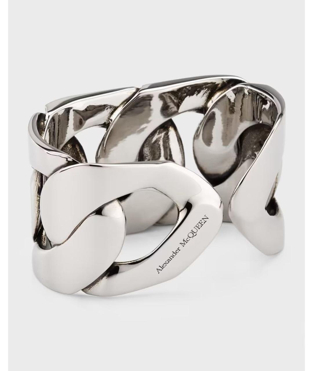 ALEXANDER MCQUEEN Серебряное латунное кольцо, фото 3
