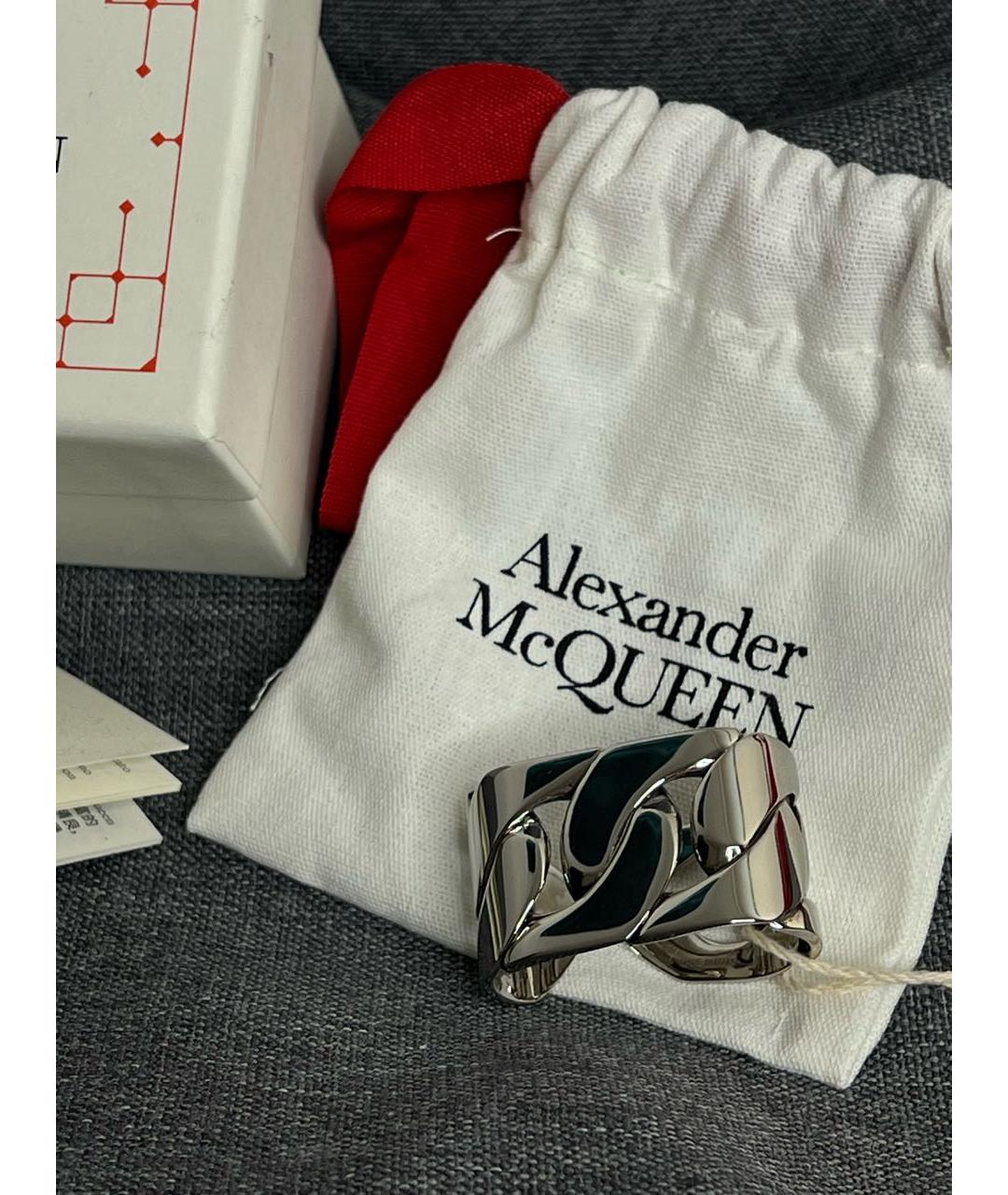 ALEXANDER MCQUEEN Серебряное латунное кольцо, фото 7