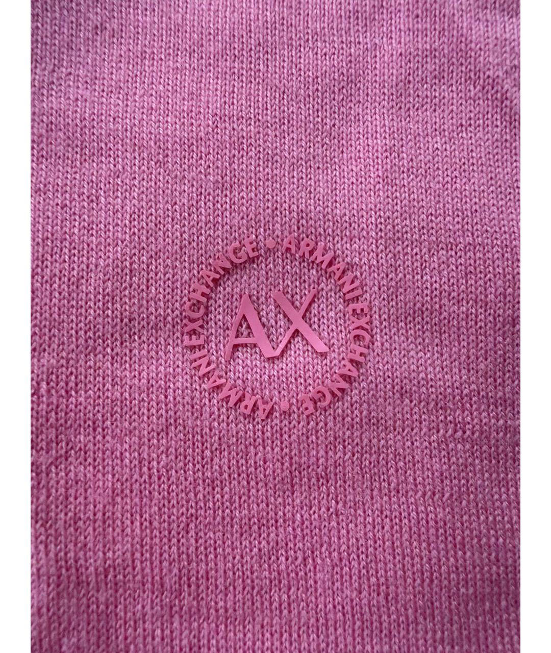 ARMANI EXCHANGE Розовая шерстяная водолазка, фото 2