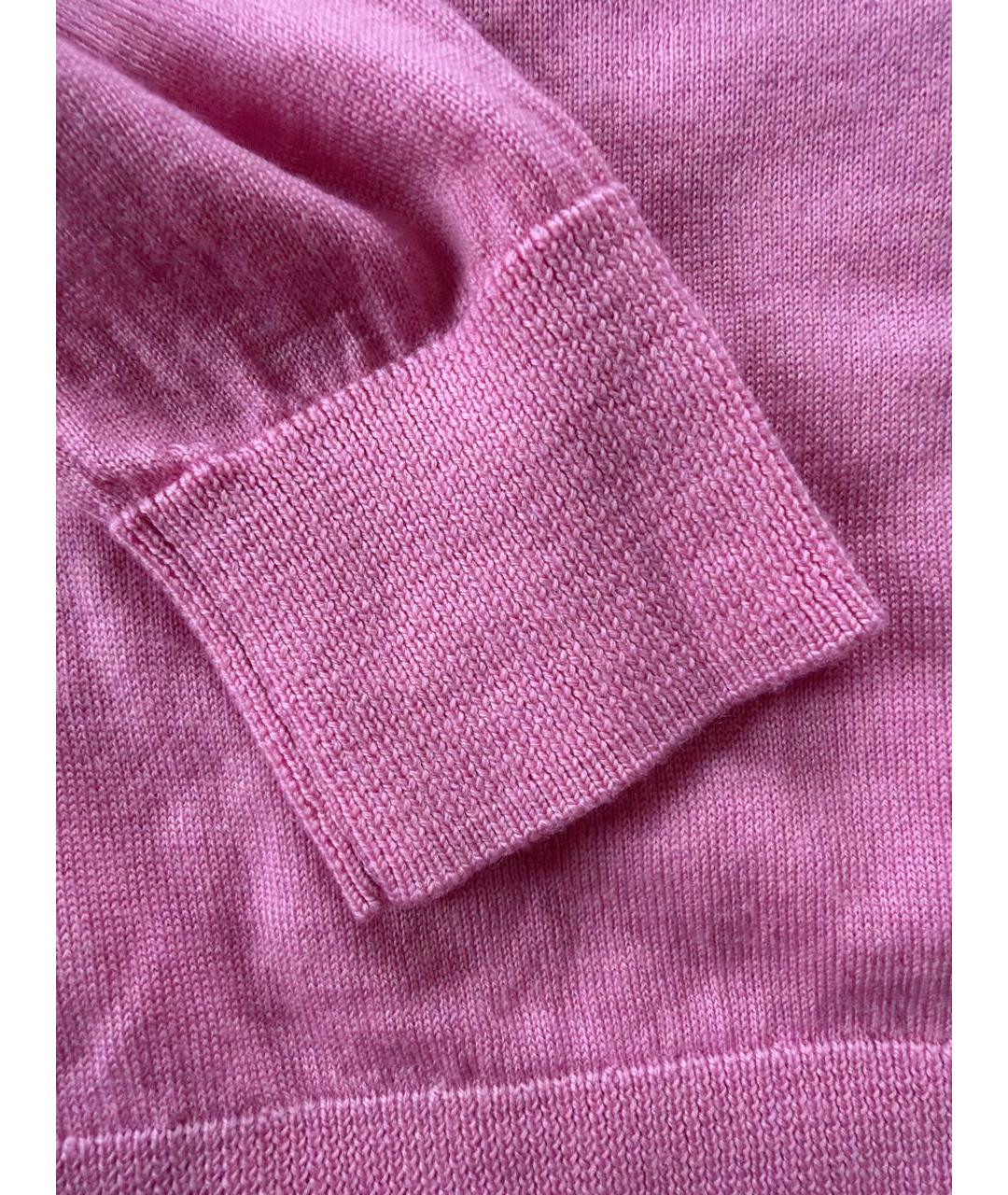 ARMANI EXCHANGE Розовая шерстяная водолазка, фото 4