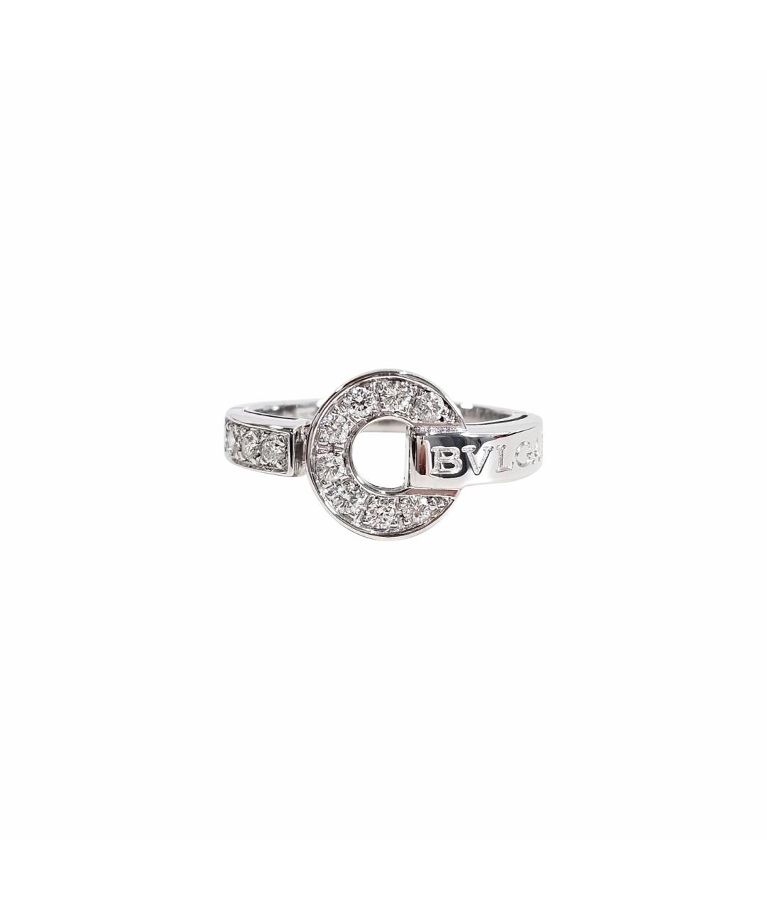 BVLGARI Серебряное кольцо из белого золота, фото 1