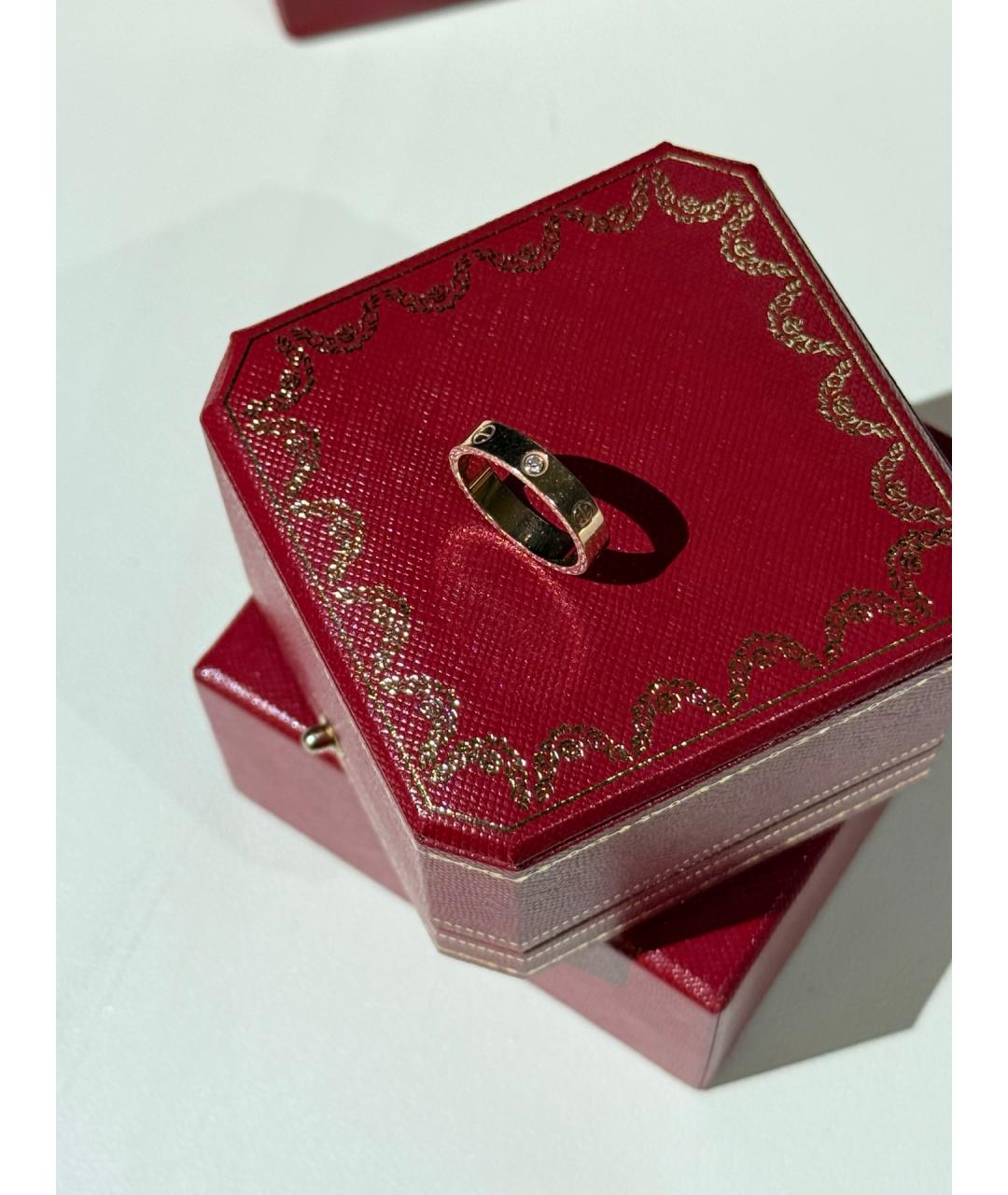 CARTIER Золотое кольцо из розового золота, фото 3