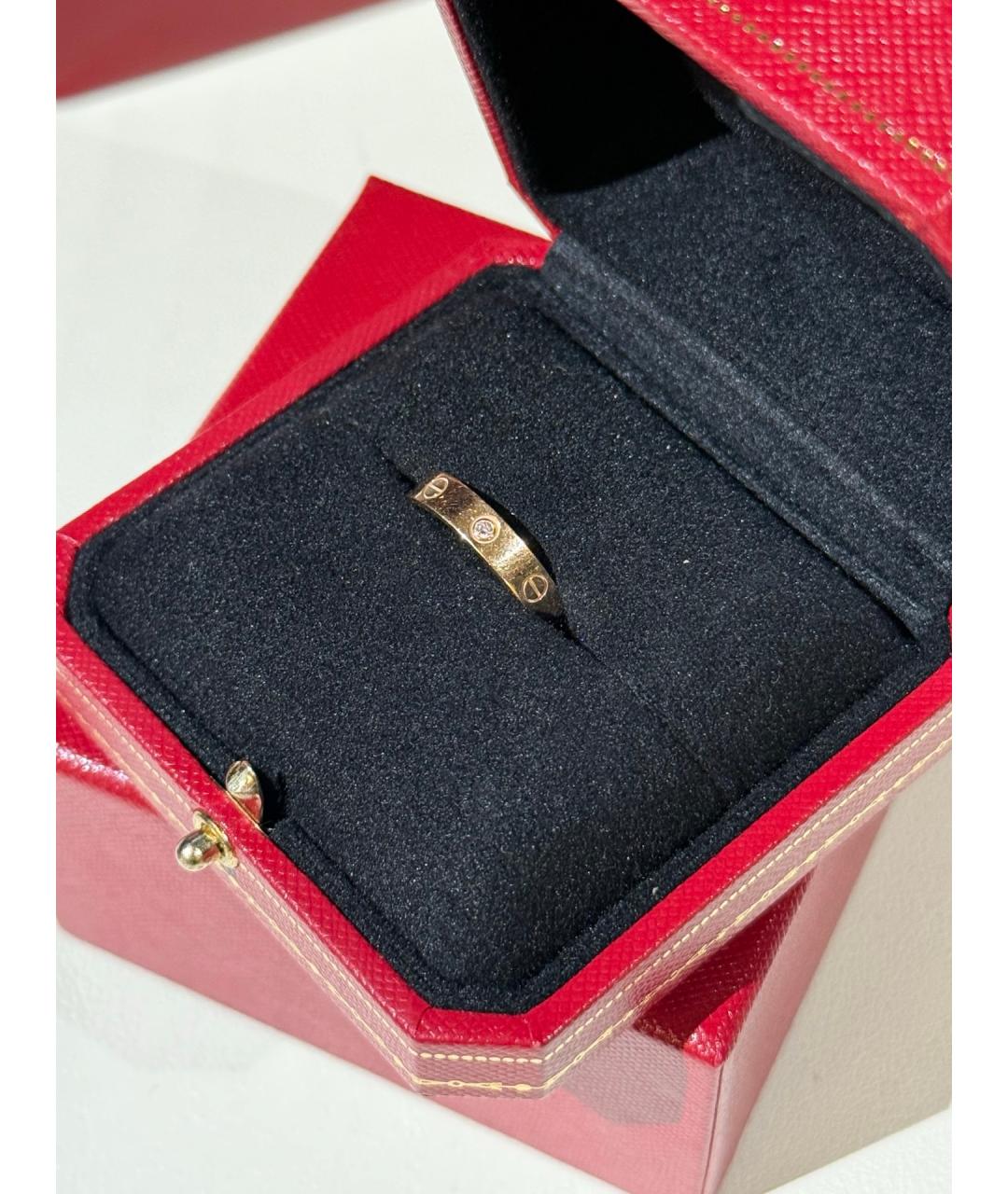 CARTIER Золотое кольцо из розового золота, фото 4