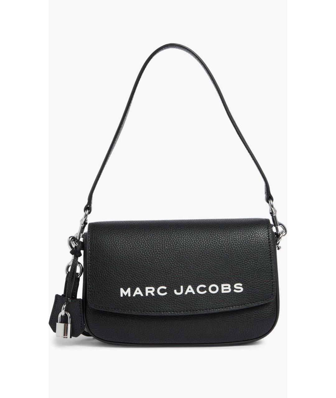 MARC JACOBS Черная кожаная сумка через плечо, фото 9