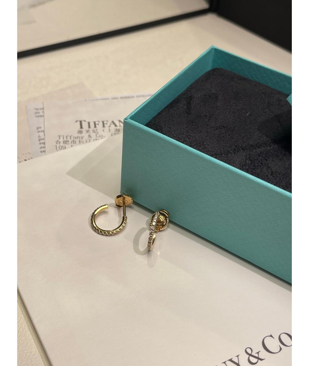 TIFFANY&CO Золотые серьги из розового золота, фото 2