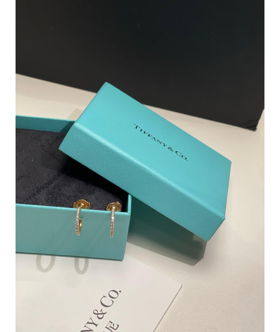 TIFFANY&CO Золотые серьги из розового золота, фото 3