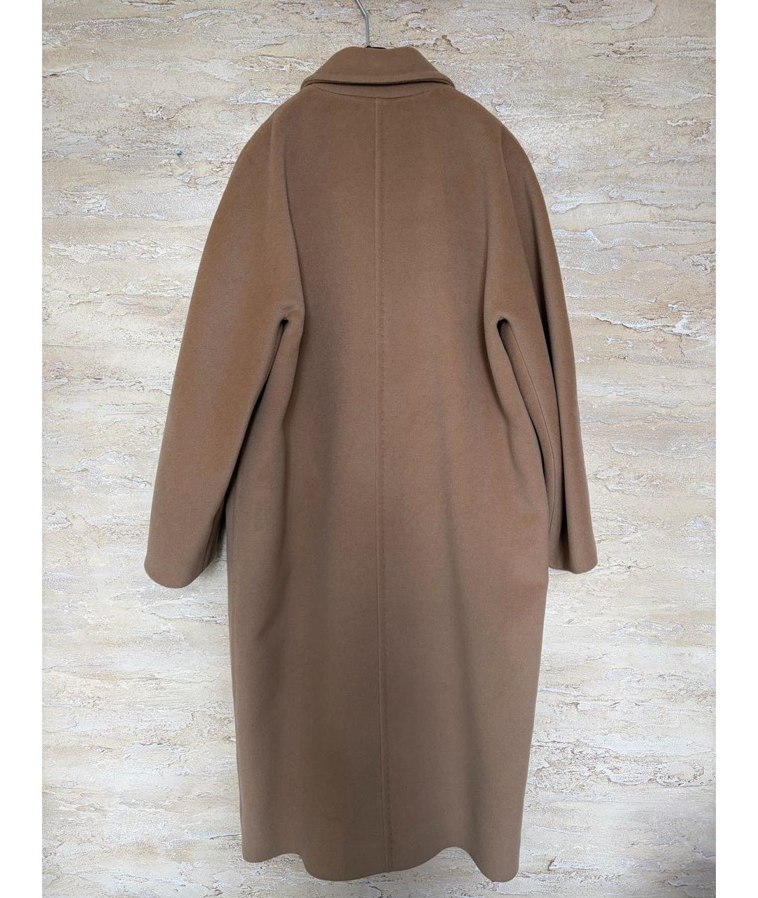 MAX MARA Бежевое шерстяное пальто, фото 2