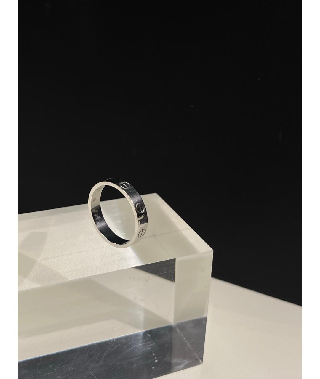 CARTIER Серебряное кольцо из белого золота, фото 4