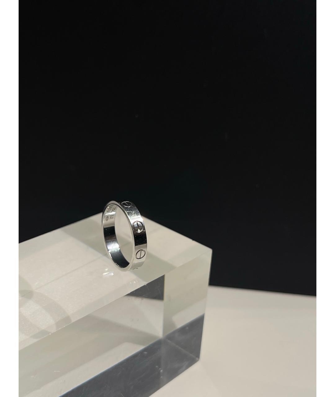 CARTIER Серебряное кольцо из белого золота, фото 2