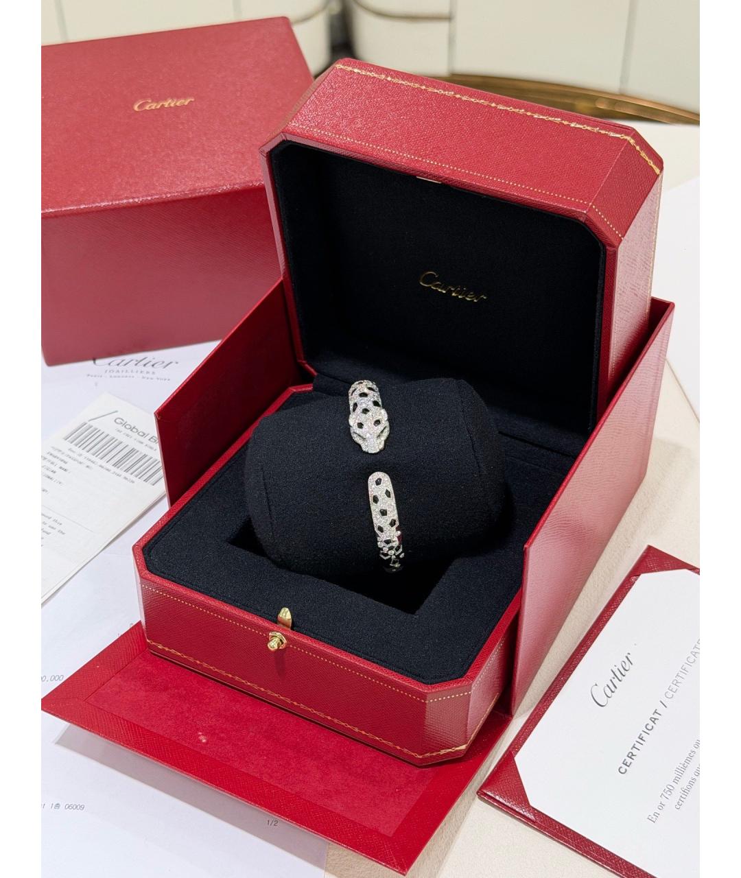 CARTIER Серебряный браслет из белого золота, фото 7