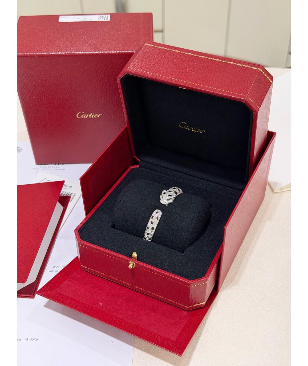 CARTIER Серебряный браслет из белого золота, фото 3
